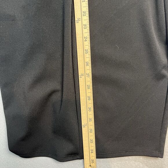 VTG Fashion Nova Women's‎ Black Stretch Kiko High Side Slit  Dress Size S - Picture 8 of 10